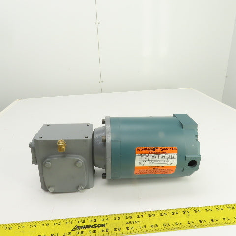 Cleveland ICHS 20:1 Ratio Right Hand Gear Reducer 86RPM 1/2HP 3PH Reliance Motor