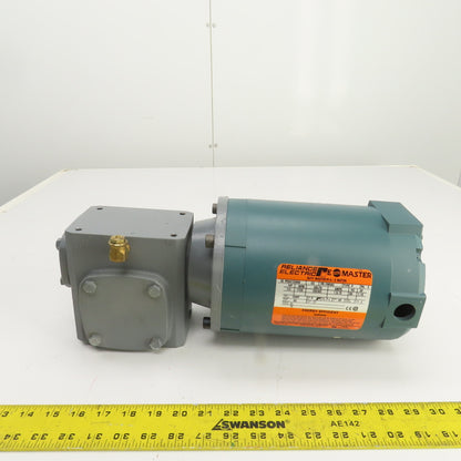 Cleveland ICHS 20:1 Ratio Right Hand Gear Reducer 86RPM 1/2HP 3PH Reliance Motor