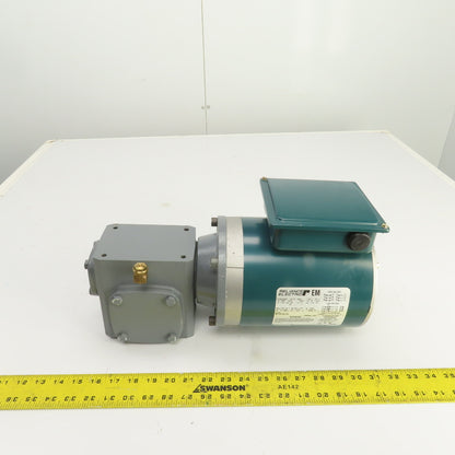 Cleveland ICHS 20:1 Ratio Right Hand Gear Reducer 86RPM 1/3HP 3PH Reliance Motor