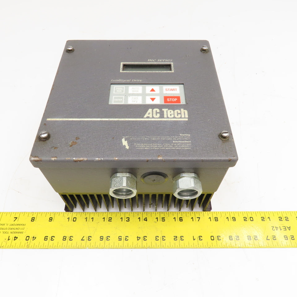 AC Tech M1450C 400/480V 3Ph Input Speed Control Drive 0-400/460V 0-120Hz 5Hp