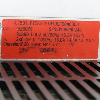 Danfoss 175Z007S Frequency Converter 380-500V 12.2kVa 0-1000Hz Output VFD