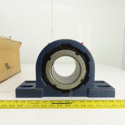 QM TA Series Blue Brute 4-Bolt Pillow Block Bearing Unit 3-15/16" Bore W/HA2322