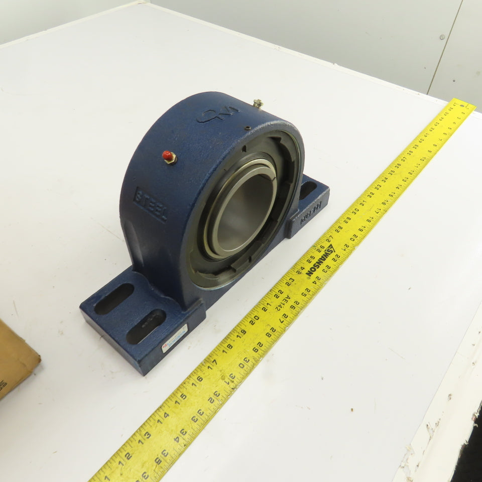 QM TA Series Blue Brute 4-Bolt Pillow Block Bearing Unit 3-15/16" Bore W/HA2322