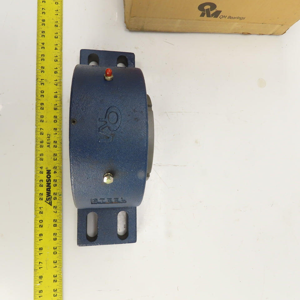 QM TA Series Blue Brute 4-Bolt Pillow Block Bearing Unit 3-15/16" Bore W/HA2322