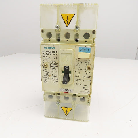 Siemens 3VF3111-6BS31-0AA0 100A 600V 3 Pole Circuit Breaker