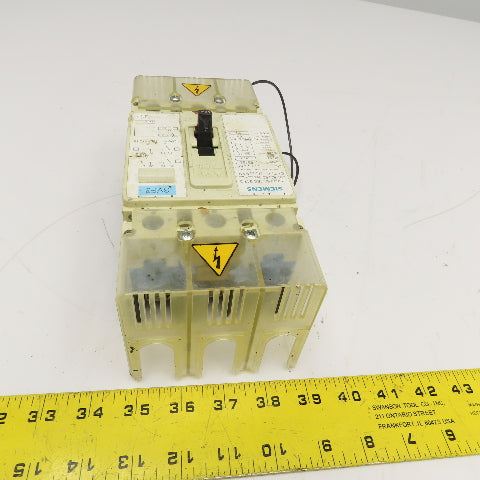 Siemens 3VF3 160A 600V 3 Pole Circuit Breaker