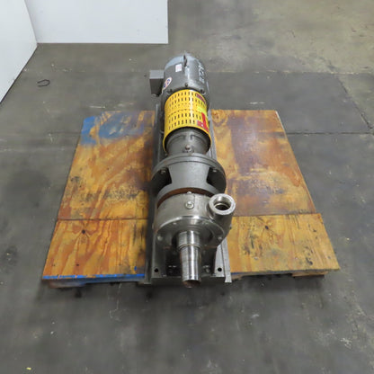 Gusher P2X2.5-7SEHCBM4B 15HP Horizontal Centrifugal Pump 3PH 106GPM 197 FT Head