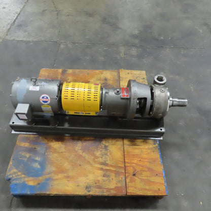 Gusher P2X2.5-7SEHCBM4B 15HP Horizontal Centrifugal Pump 3PH 106GPM 197 FT Head