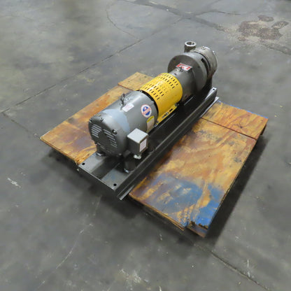 Gusher P2X2.5-7SEHCBM4B 15HP Horizontal Centrifugal Pump 3PH 106GPM 197 FT Head