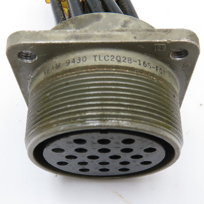 Veam TLC2Q28-16S-F01 28-16 20 Position Circular Connector Male/Female Set