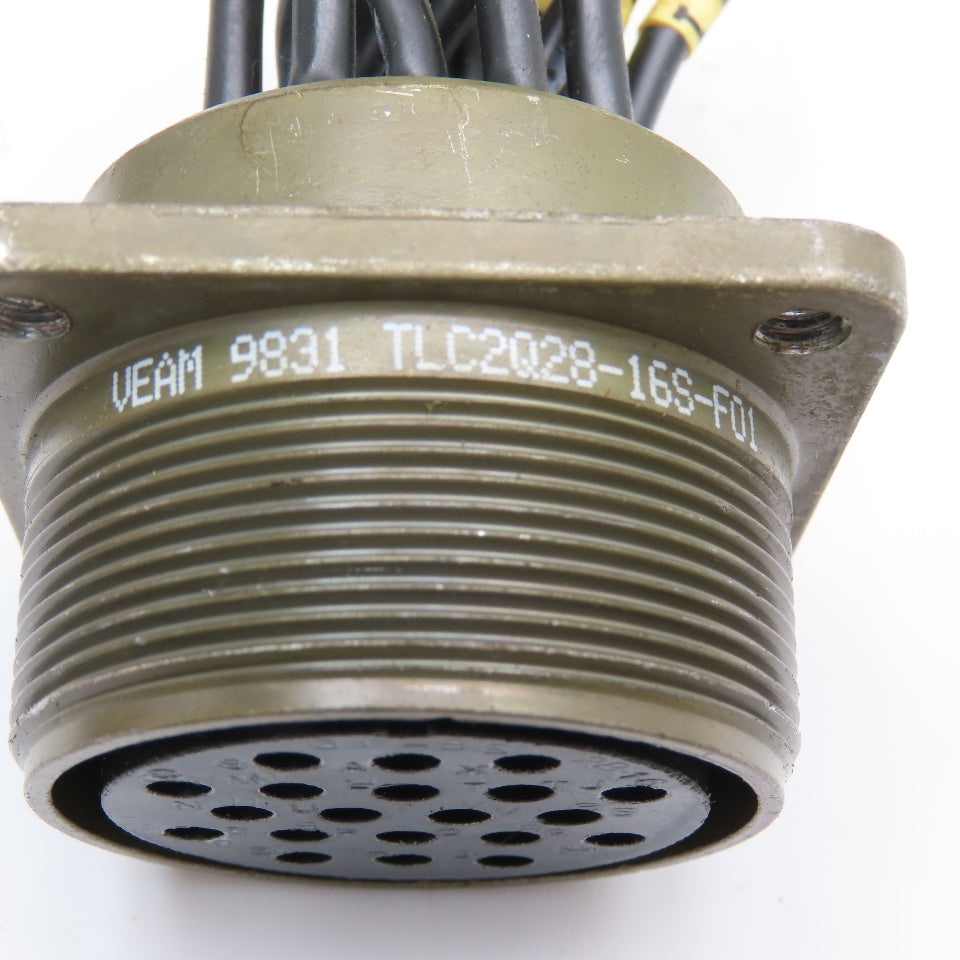 Veam TLC2Q28-16S-F01 28-16 20 Position Circular Connector Male/Female Set