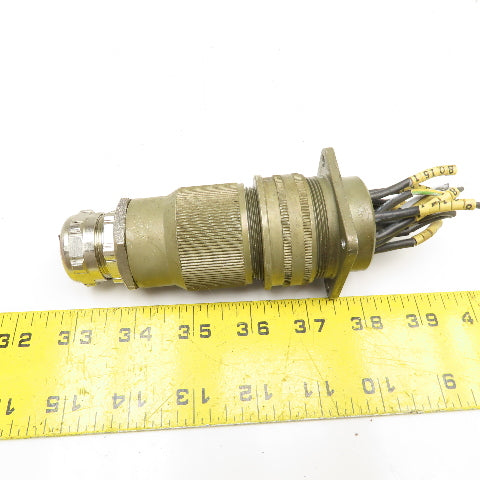 Veam TLC2Q28-16S-F01 28-16 20 Position Circular Connector Male/Female Set