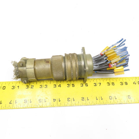Veam TLC2Q28-15S-F01 28-15 35 Position Circular Connector Male/Female Set