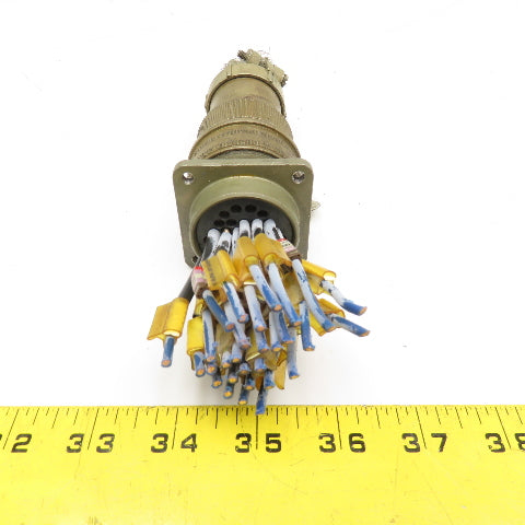 Veam TLC2Q28-15S-F01 28-15 35 Position Circular Connector Male/Female Set