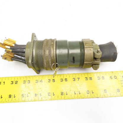 Veam TLC2Q36A-22S-F01 36A-22 22 Position Circular Connector Male/Female Set