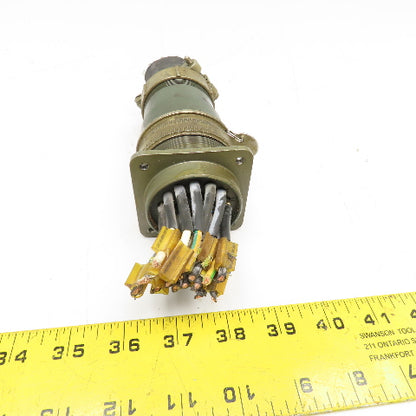 Veam TLC2Q36A-22S-F01 36A-22 22 Position Circular Connector Male/Female Set