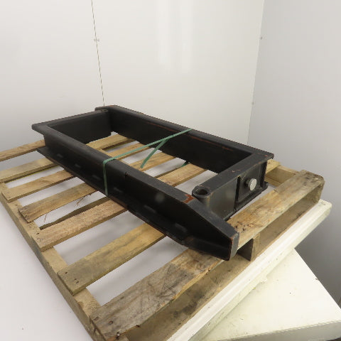 42" x 5-3/4" Pipe Shaft Mounted 1-3/8" Pin Style Telehandler Pallet Forks Set/2