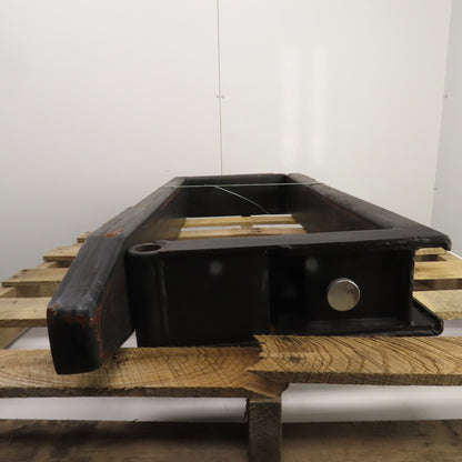 42" x 5-3/4" Pipe Shaft Mounted 1-3/8" Pin Style Telehandler Pallet Forks Set/2