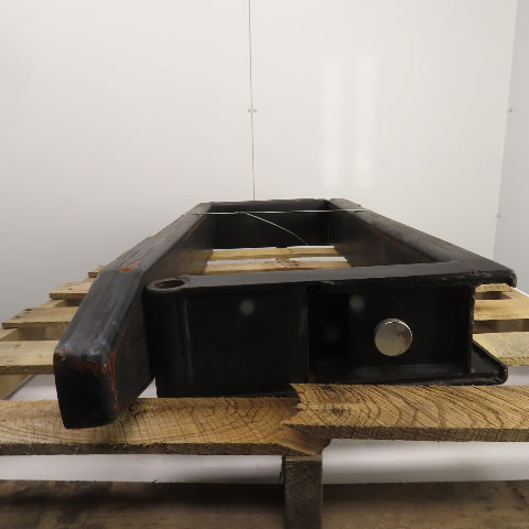 42" x 5-3/4" Pipe Shaft Mounted 1-3/8" Pin Style Telehandler Pallet Forks Set/2