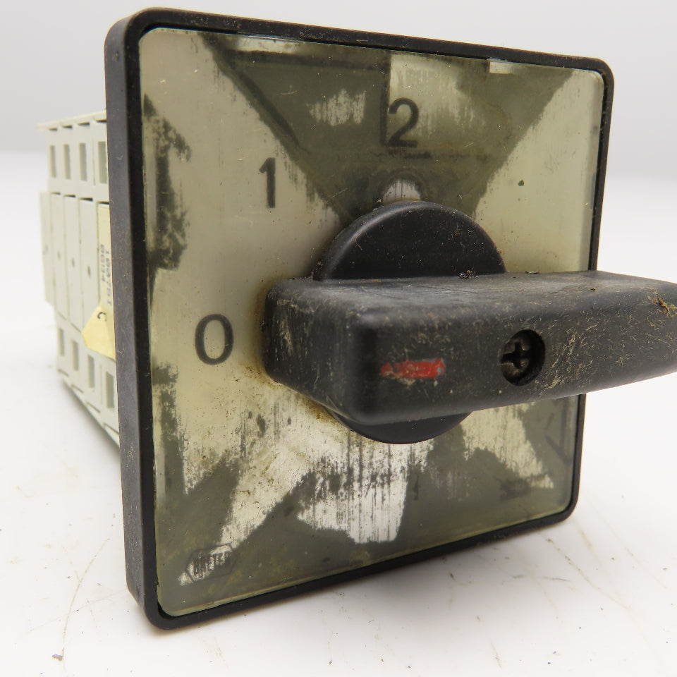 Sprecher + Schuh LE2-25 3 Position Rotary Cam Switch 660V 25A 13kW