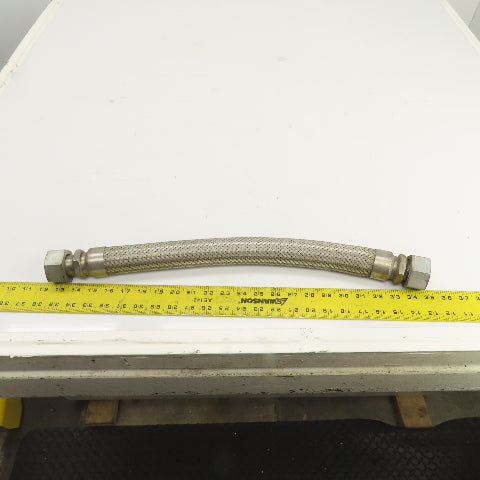 Ingersoll Rand R110I-A125 Stainless Steel Flexible OEM Hydraulic Hose 22" OAL