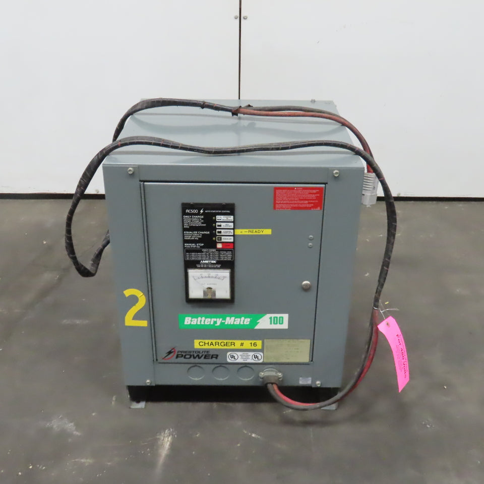 Ametek Prestolite 600H3-12G 24VDC 120A 12-Cell Battery Charger 208-240/480V 3PH