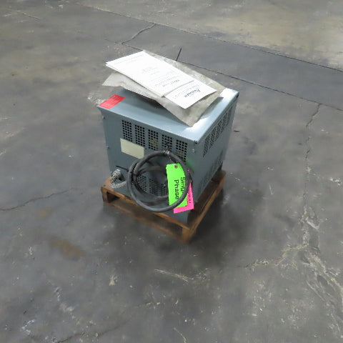 Hobart 600M1-12C 24V 102A Forklift Battery Charger 12-Cell 208-240/480V 1PH