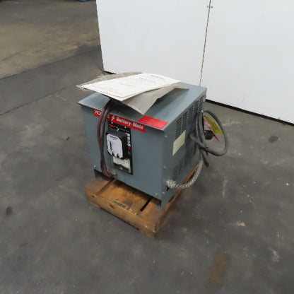 Hobart 600M1-12C 24V 102A Forklift Battery Charger 12-Cell 208-240/480V 1PH