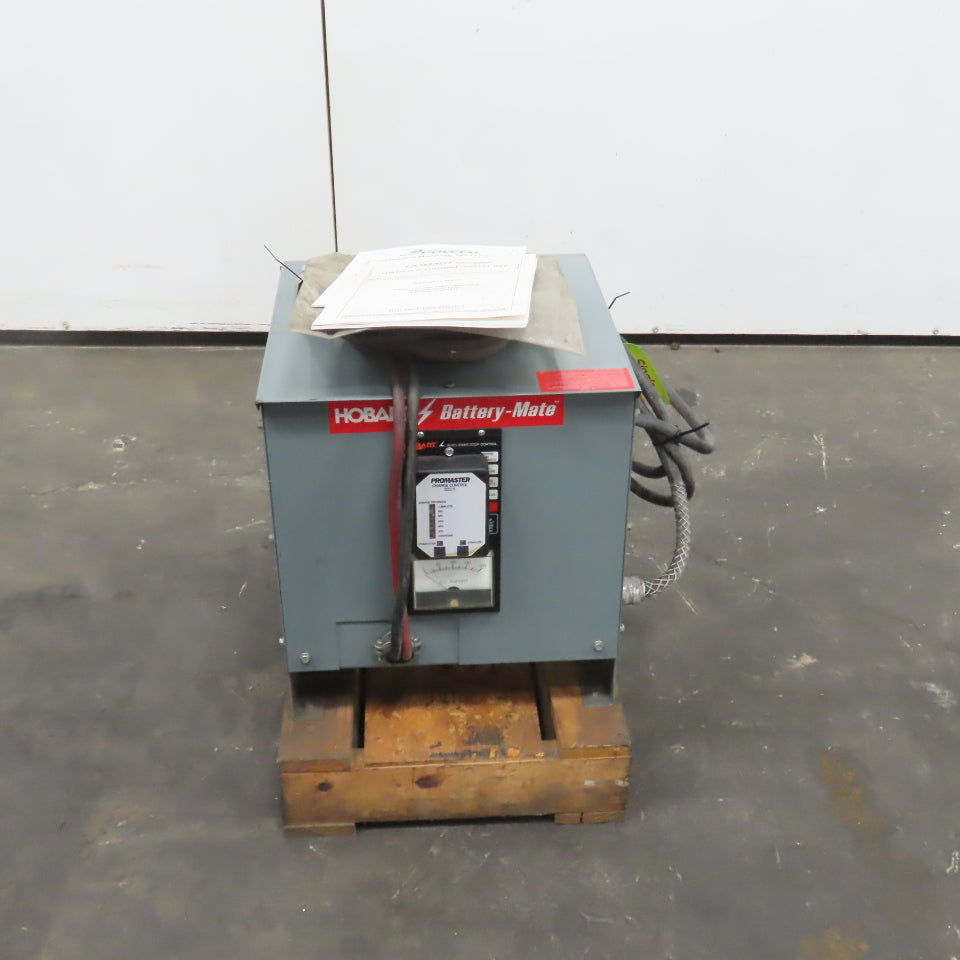 Hobart 600M1-12C 24V 102A Forklift Battery Charger 12-Cell 208-240/480V 1PH