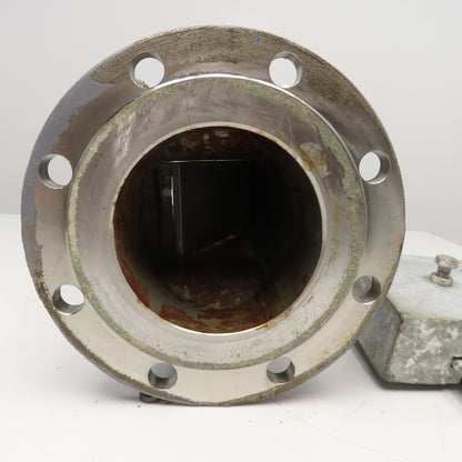 6" Stainless Steel Flange Mount Swing Check Valve W/ Lever Arm Counterweight