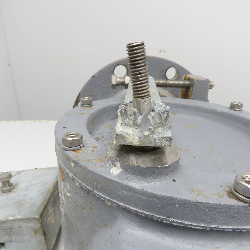 6" Stainless Steel Flange Mount Swing Check Valve W/ Lever Arm Counterweight