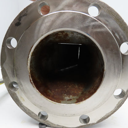 6" Stainless Steel Flange Mount Swing Check Valve W/ Lever Arm Counterweight