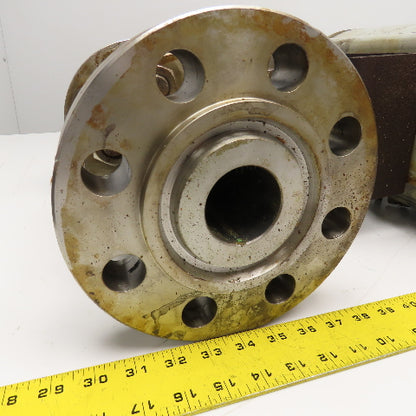 Jamesbury VPVL600 2" Stainless Steel RTJ Flange Mount Valve & Pneumatic Actuator