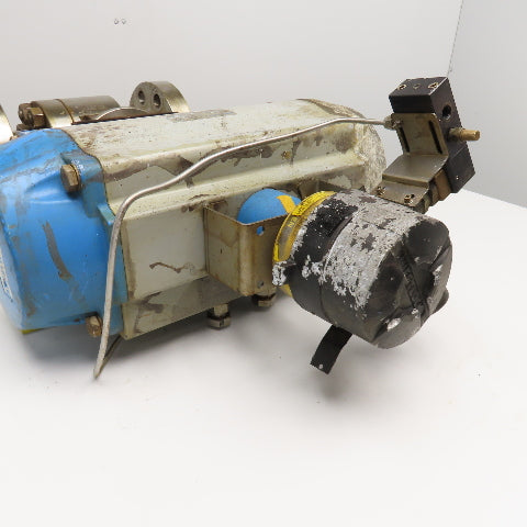 Jamesbury VPVL600 2" Stainless Steel RTJ Flange Mount Valve & Pneumatic Actuator