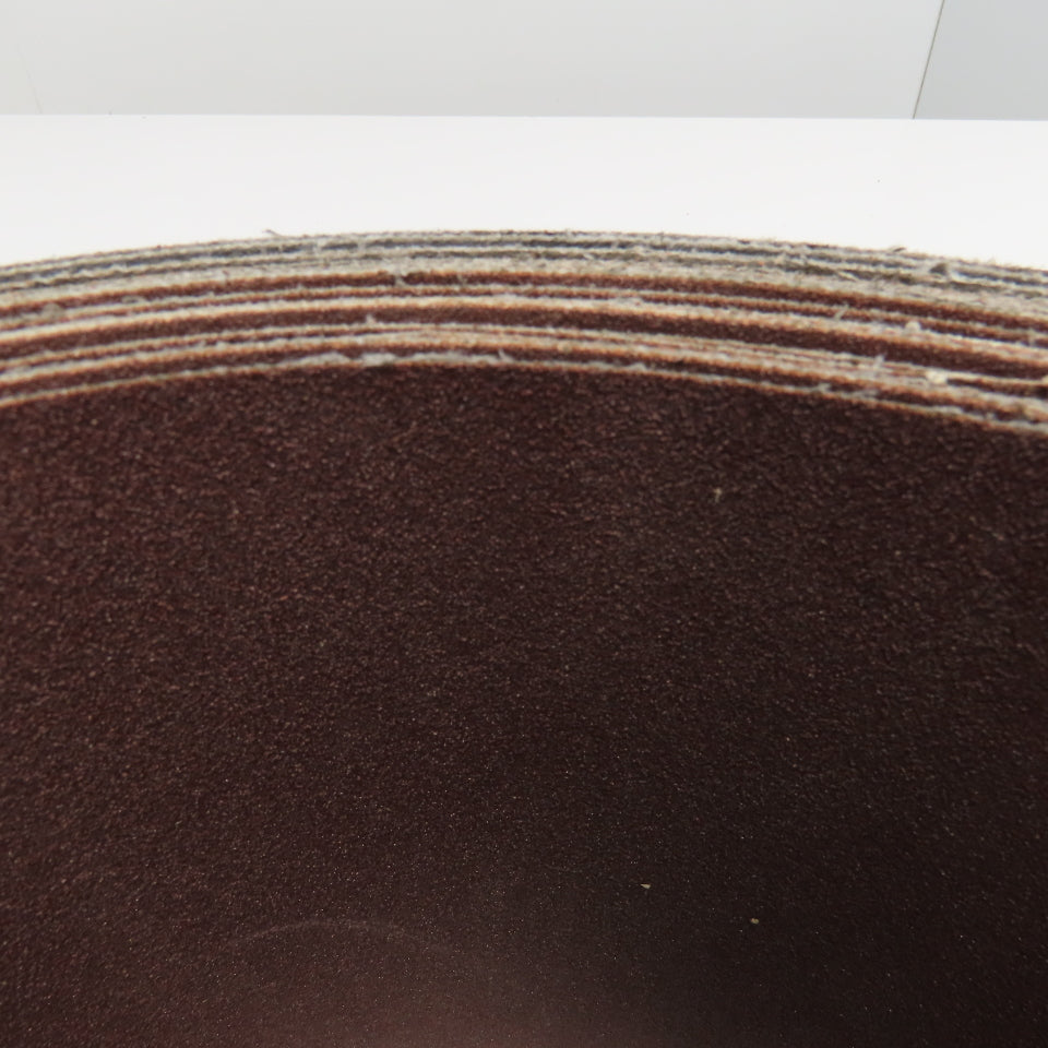 Deerfos 7" x 93" Aluminum Oxide Sanding Belt 100 Grit Lot Of 13