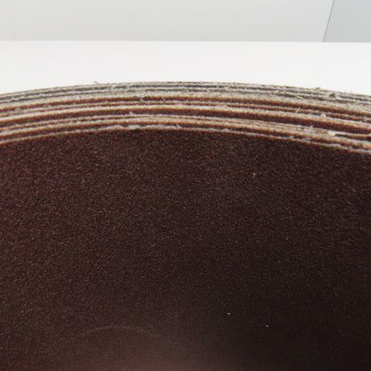 Deerfos 7" x 93" Aluminum Oxide Sanding Belt 100 Grit Lot Of 13