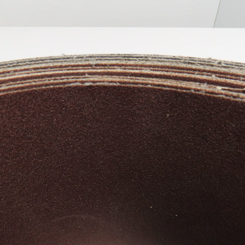 Deerfos 7" x 93" Aluminum Oxide Sanding Belt 100 Grit Lot Of 13