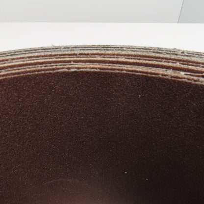 Deerfos 7" x 93" Aluminum Oxide Sanding Belt 100 Grit Lot Of 13
