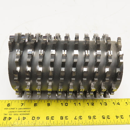 d40Z12-HW 120mm OD x 180mm Multi-Spiral Wood Planing Roller Cylinder 40mm Bore