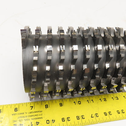 d40Z12-HW 120mm OD x 180mm Multi-Spiral Wood Planing Roller Cylinder 40mm Bore