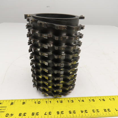 d40Z12-HW 120mm OD x 180mm Multi-Spiral Wood Planing Roller Cylinder 40mm Bore
