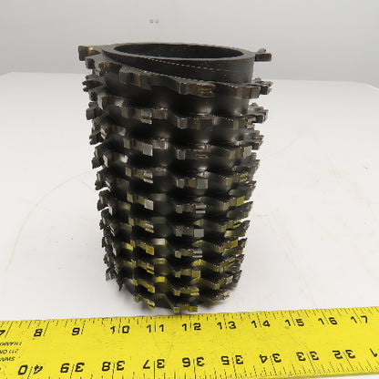 d40Z12-HW 120mm OD x 180mm Multi-Spiral Wood Planing Roller Cylinder 40mm Bore