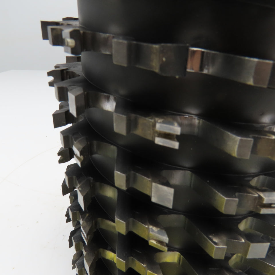 d40Z12-HW 120mm OD x 180mm Multi-Spiral Wood Planing Roller Cylinder 40mm Bore