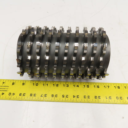 d40Z12-HW 120mm OD x 180mm Multi-Spiral Wood Planing Roller Cylinder 40mm Bore