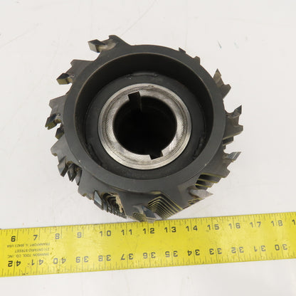 d40Z12-HW 120mm OD x 180mm Multi-Spiral Wood Planing Roller Cylinder 40mm Bore