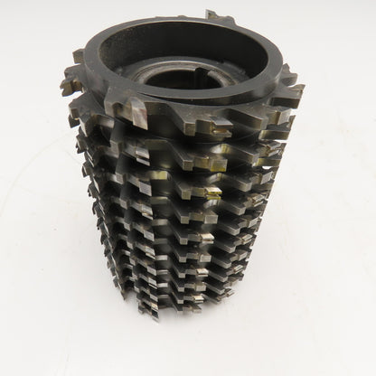 d40Z12-HW 120mm OD x 180mm Multi-Spiral Wood Planing Roller Cylinder 40mm Bore