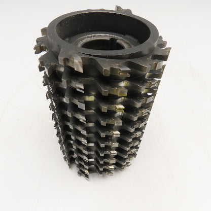 d40Z12-HW 120mm OD x 180mm Multi-Spiral Wood Planing Roller Cylinder 40mm Bore