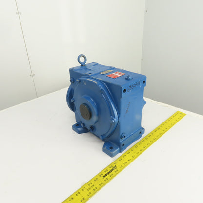 Econo 90E32LZ0DIS 25.3:1 Ratio Left Hand Gear Reducer 7/8" x 1-3/4" Shafts