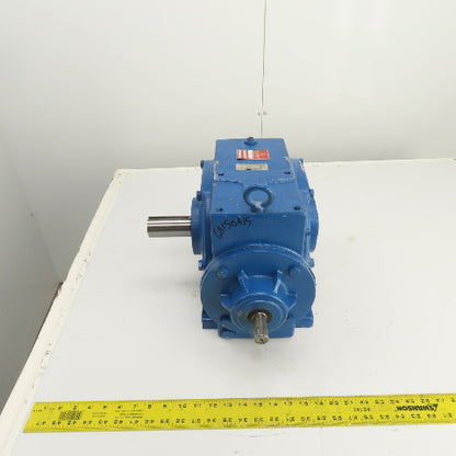 Econo 90E32LZ0DIS 25.3:1 Ratio Left Hand Gear Reducer 7/8" x 1-3/4" Shafts