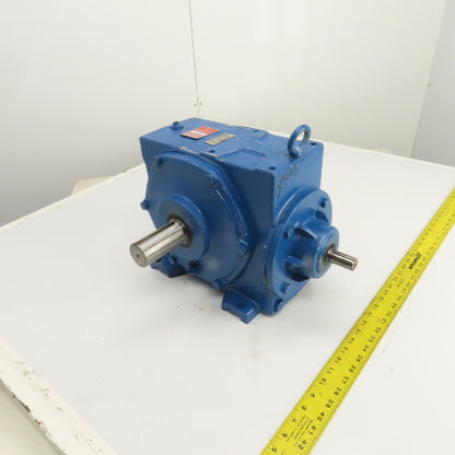 Econo 90E32LZ0DIS 25.3:1 Ratio Left Hand Gear Reducer 7/8" x 1-3/4" Shafts